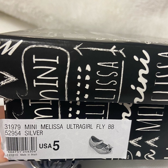 New! Mini Melissa UltraGirl Butterfly Mary Jane fly BB size 5c - Picture 7 of 7